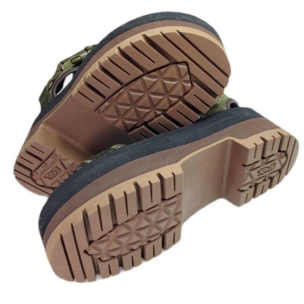 NWOT Dark Olive Teva Indio Jewel Sandals - Picture 8 of 8